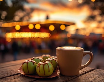 Caramel Apple Flavored Coffee – Medium Roast Arabica (Whole Bean or Ground)