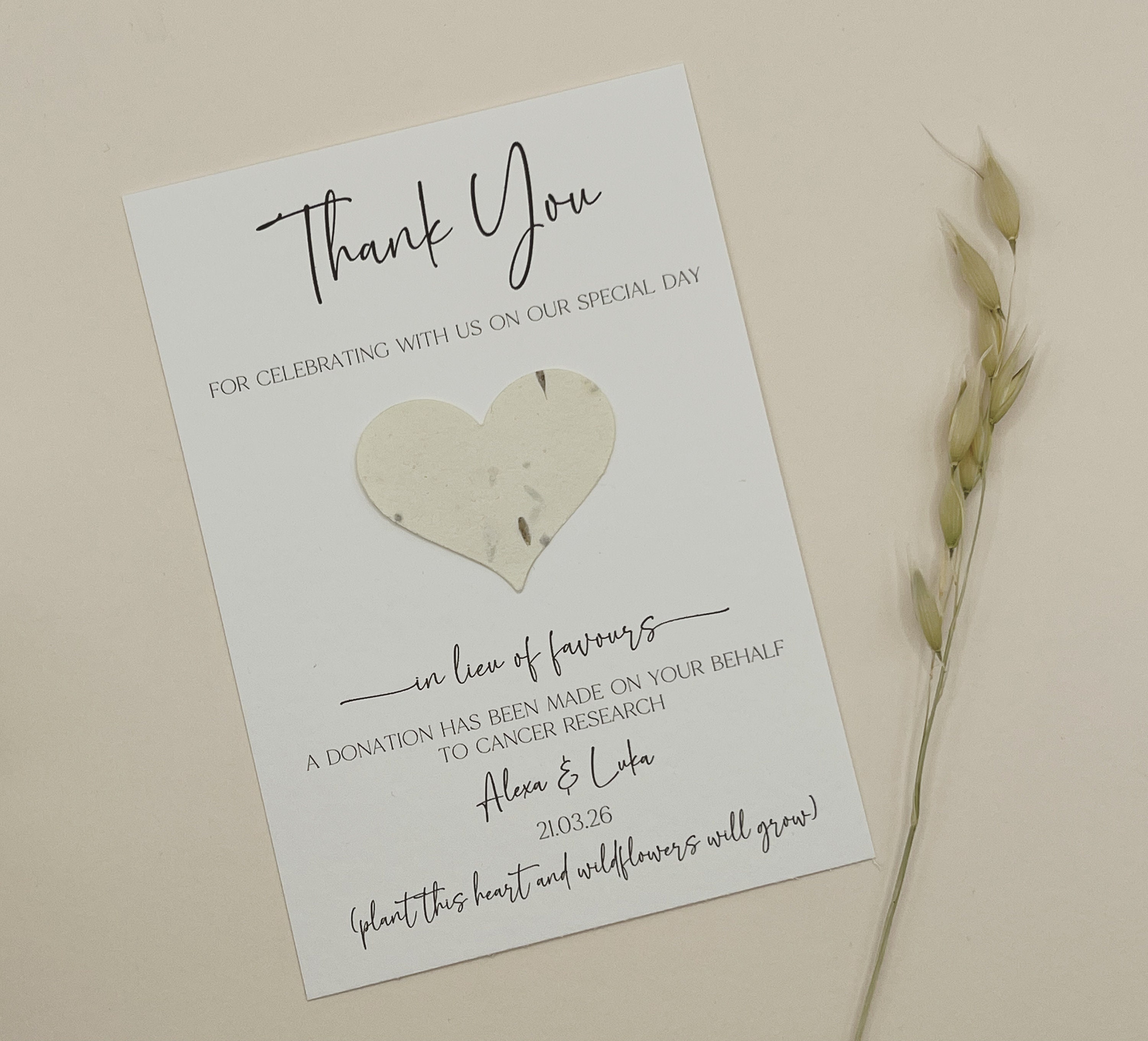 Dog charity wedding favours discount