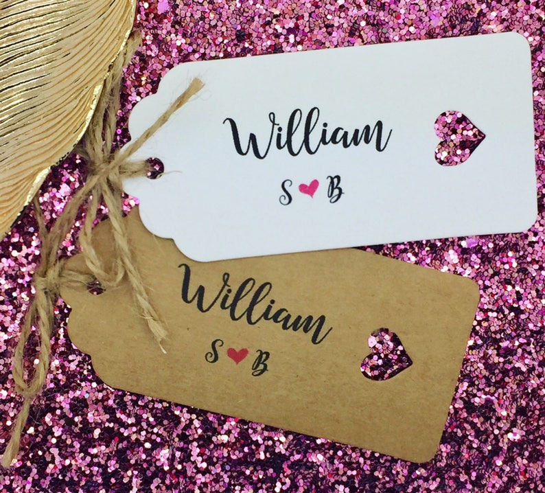 table place name tags