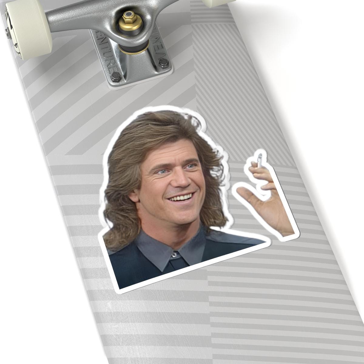 mel gibson cigarette meme pictured with his doctor in 2004 Mel Gibson Sticker - Etsy