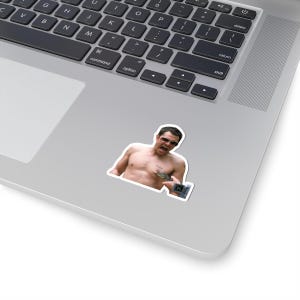 Johnny Knoxville Sticker, Jackass MTV Show, Laptop Decal image 3