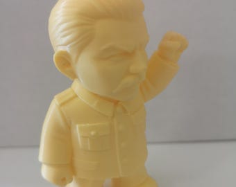 3D Printed Mini Stalin with Raised Fist
