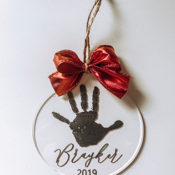 Baby Handprint Kit Etsy