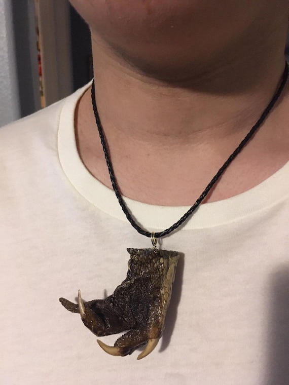 crocodile necklace