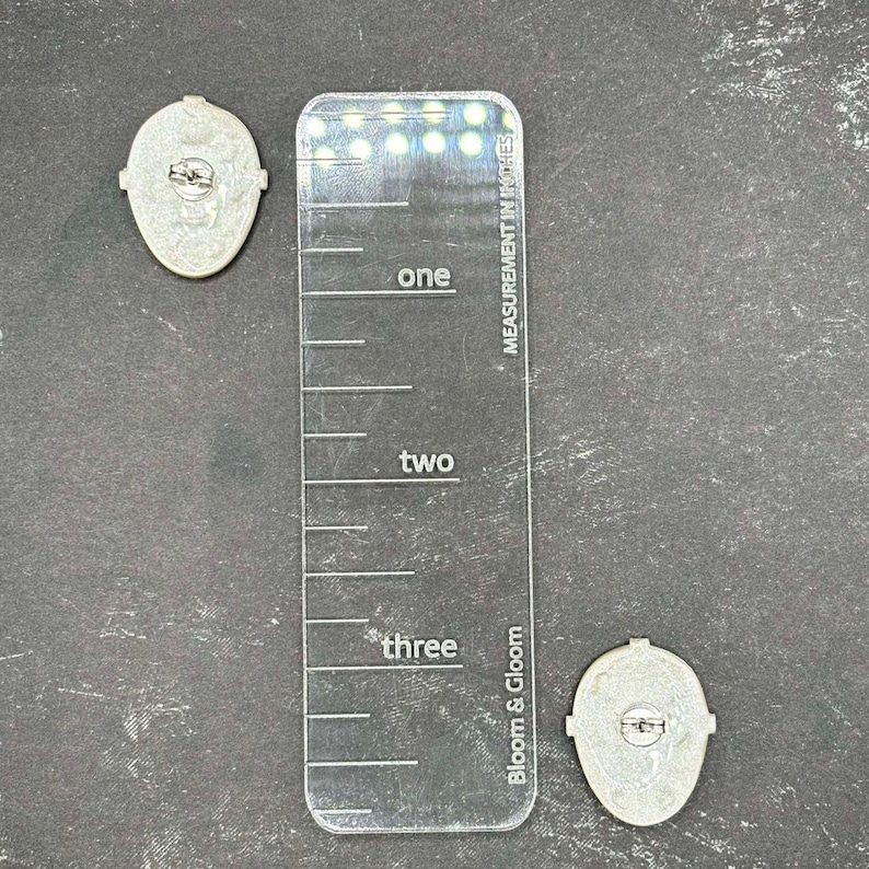 Hockey Mask Horror Stud Earrings Polymer Clay Slasher Jewelry Gift for