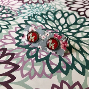 The Killers Inspired Earrings! Silver Earrings / Stud Earrings / Unique Jewelry / Gift Ideas For Her/ Clip On Earrings