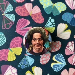 Church Lady SNL Inspired 1.25 Inch Button! Saturday Night Live / Pinback Button / Handmade Button / Cute Accessories / Gift Ideas / Comedy