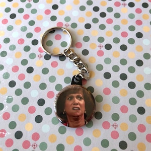 Target Lady Inspired Keychain! / Handmade / Fun Accessories / Gift Ideas / Fandoms / SNL / Saturday Night Live / Funny / Clip On / Backpacks