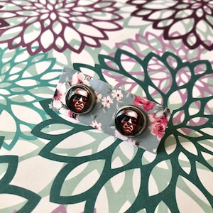 Terminator Inspired Arnold Schwarzenegger Earrings! Stud Earrings / Silver Earrings / Sci-Fi / Movies / Earrings For Her / Clip On Earrings