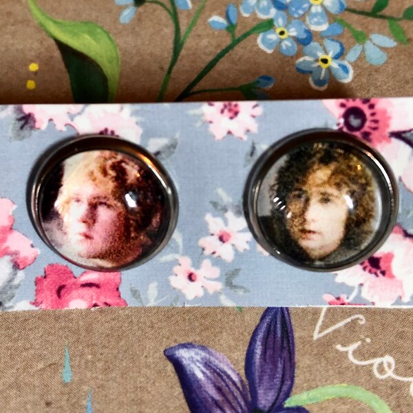 Lord of the Rings Inspired Merry Brandybuck & Pippin Took Earrings! LOTR / Silver Earrings / Stud Earrings / Fantasy Jewelry / Clip On