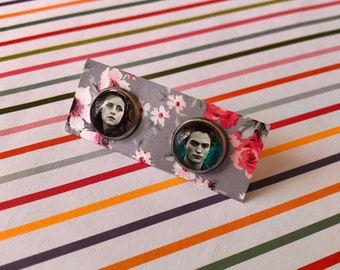 Twilight Inspired Bella Swan & Edward Cullen Earrings! Vampire / Books / Stud Earrings / Clip On / Fantasy