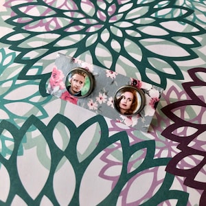 Twilight Inspired Carlisle & Esme Cullen Earrings! Stud Earrings / Silver Earrings / Vampire / Books / Love / Romantic / Handmade / Clip On