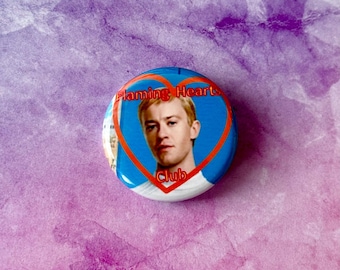Joseph Quinn Inspired 1.25 Inch Button! F4 / Marvel / Pinback / Johnny Storm / Human Torch