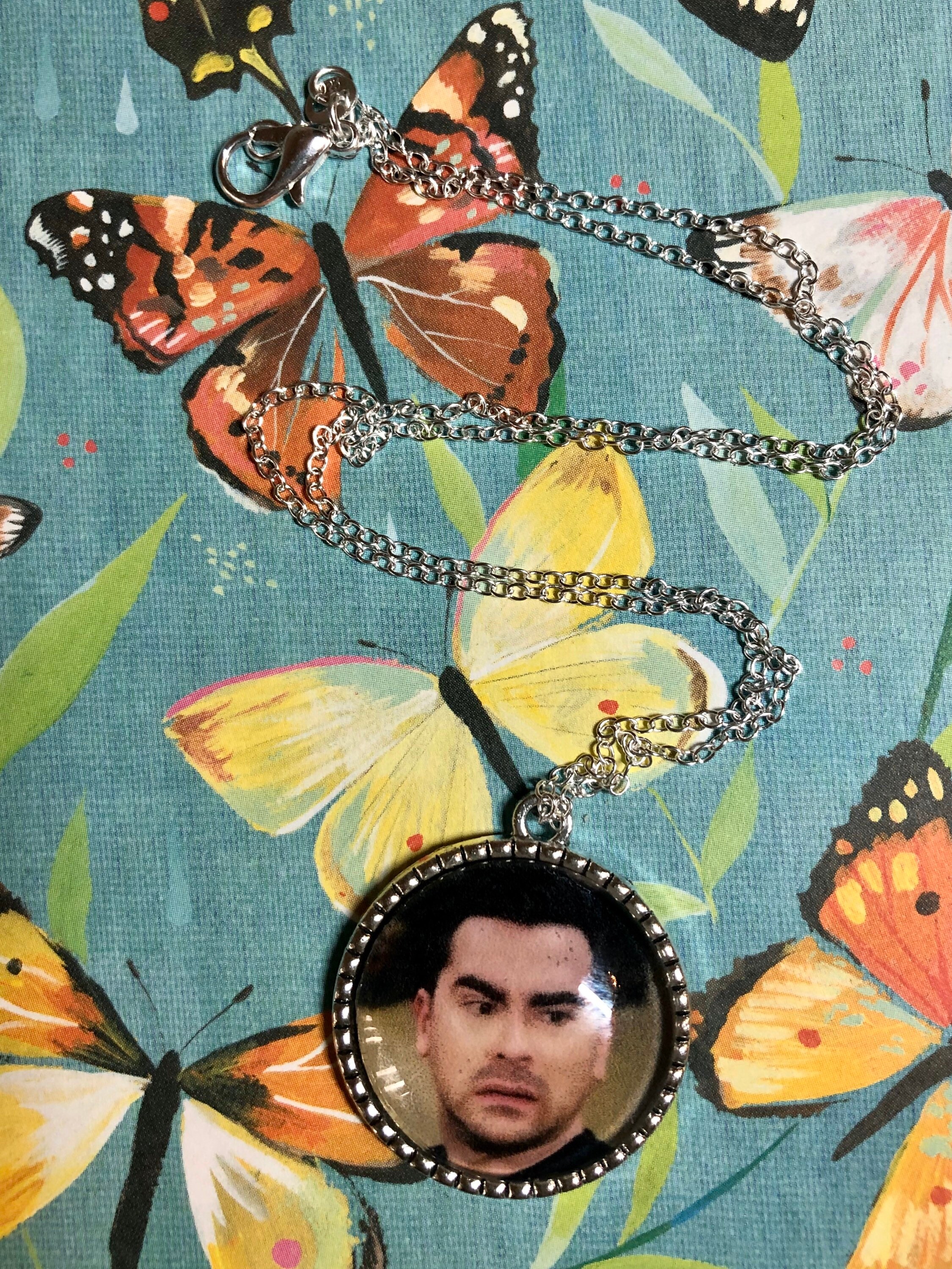 David Rose Pendant Necklace - Etsy 
