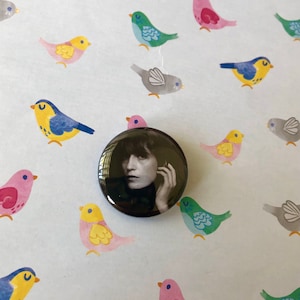 Florence and The Machine Inspired 1.25 Inch Button! Handmade Button / Pinback Button / Music / Boho / Florence Welch / Unique Accessories