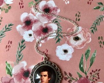 Spider-Man Inspired Andrew Garfield Pendant Necklace! Silver Jewelry / Marvel / Peter Parker