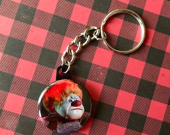 ¡Llavero inspirado en Heat Miser! Navidad / Ideas de regalo / Hecho a mano / Accesorios / Película de dibujos animados