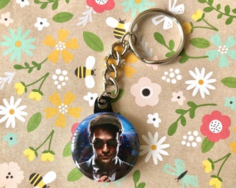 Daredevil Inspired Matt Murdock Keychain! / Daredevil Jewelry / Charlie Cox / No Way Home / Marvel / Gifts