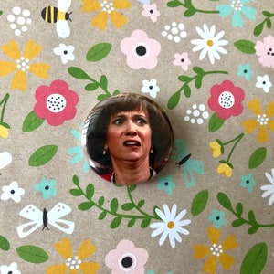 Target Lady Inspired 1.25 Inch Button! Pinback Button / Handmade Button / Fun Accessories / Gift Ideas / Fandoms / SNL / Saturday Night Live