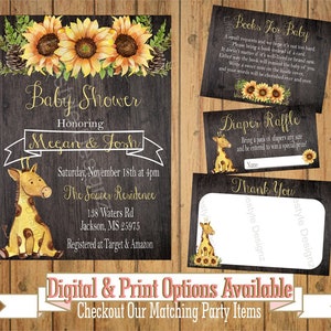 sunflower baby items