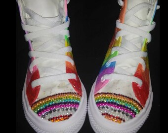tie dye converse diy