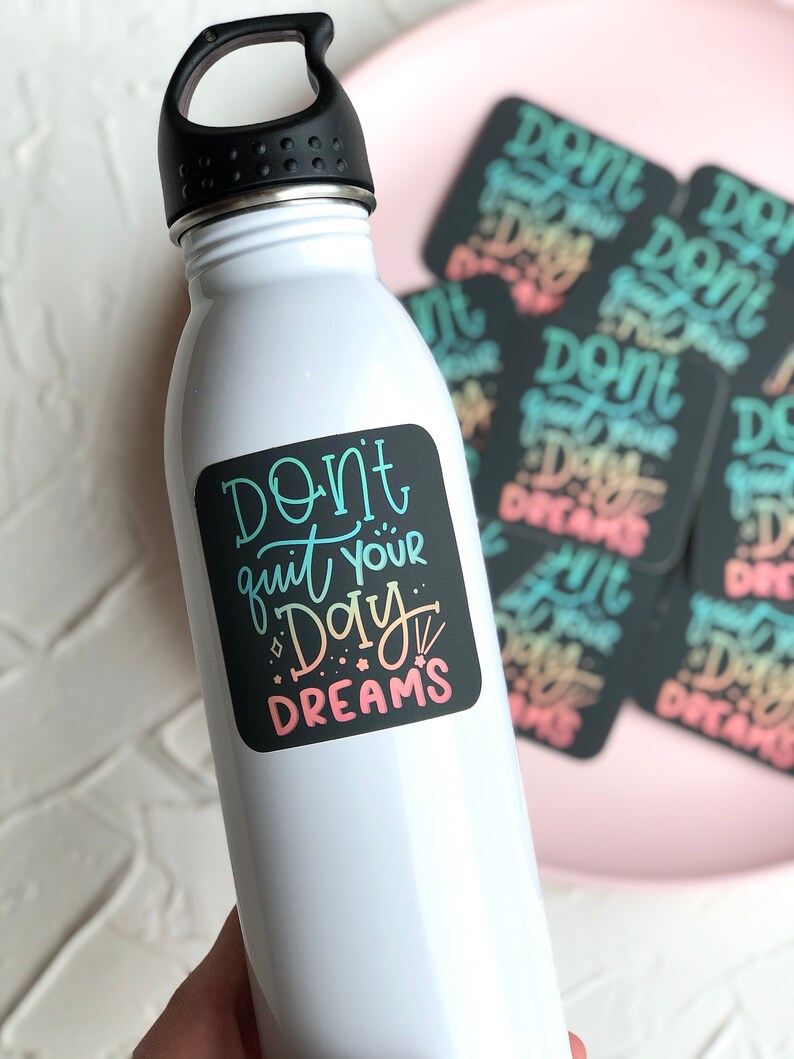 Hydroflask Stickers Stickers With Quotes Motivational Etsy