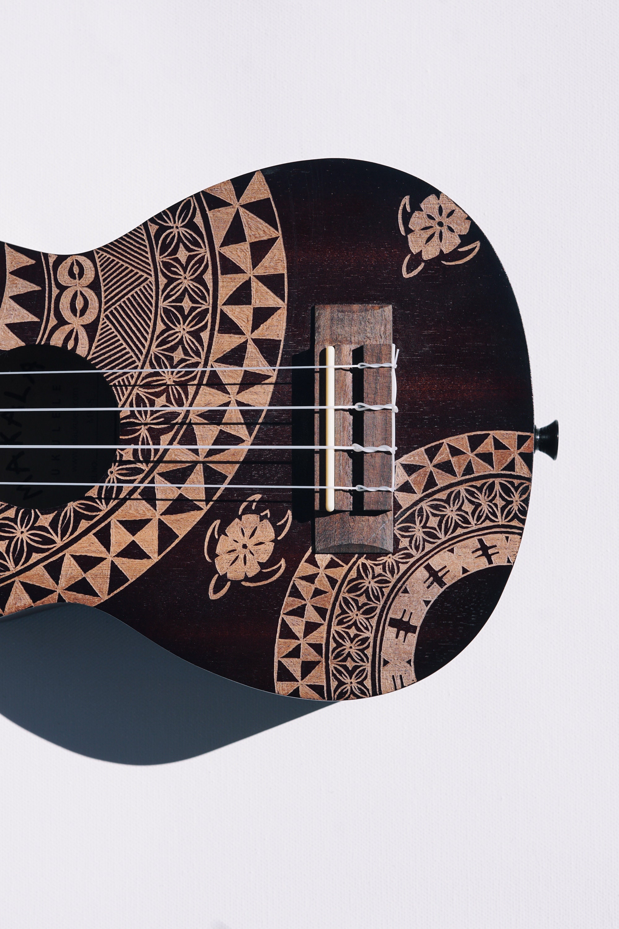 Tattoo Tribal Pattern Ukulele Hawaii Music  Tapestry for Sale by  LoreeLabrie
