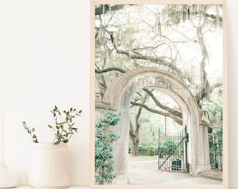 Savannah Photography, Savannah Print, Wormsloe Entrance, Savannah Ga, Savannah Photo Print, Wormsloe Plantation