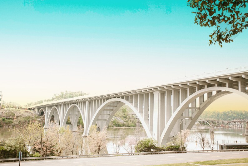 Knoxville Photography Knoxville Tn Knoxville Print Bridge Etsy