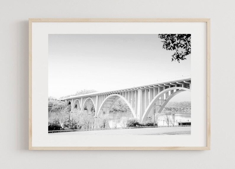 Knoxville Photography Knoxville Tn Knoxville Print Bridge Etsy