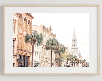 Charleston Photography, Charleston Wall Print, Charleston Broad Street, Home Decor Prints, Charleston SC, Fine Art Print, Southern Decor