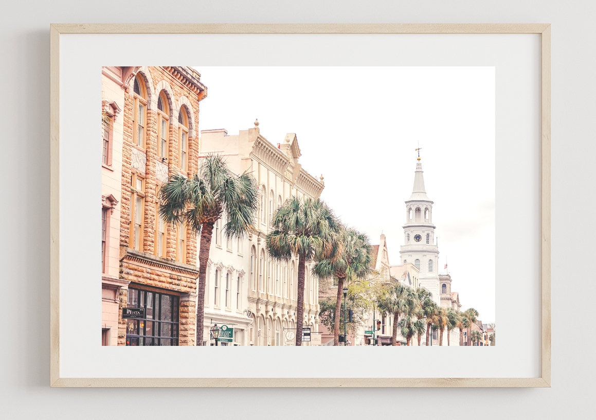 Charleston Art Charleston Gift Idea Charleston Wall Art Etsy