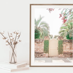 Charleston Photography Print, Charleston Gate, Charleston SC, Charleston Wall Art, Southern Coastal Decor, South Carolina, Charleston Home