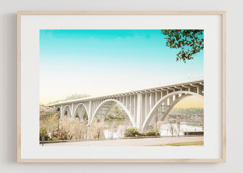Knoxville Photography Knoxville Tn Knoxville Print Bridge Etsy