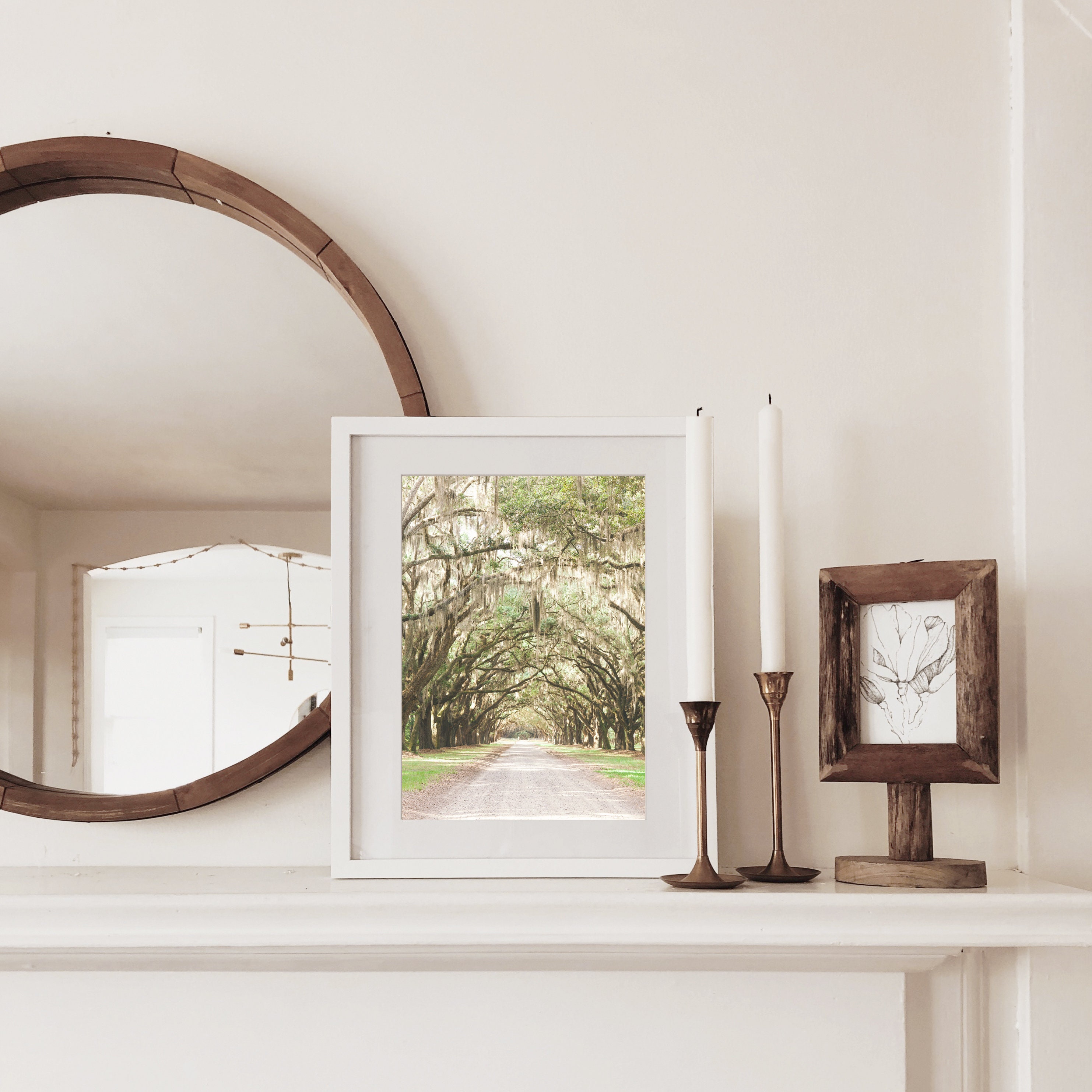 Savannah GA Savannah Savannah Ga Wall Art Savannah Art Etsy