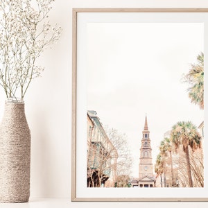 Charleston Photography Print, St.Philips Church, Charleston SC Print, Charleston Art, Southern Wall Art, Charleston Decor, Wall Art