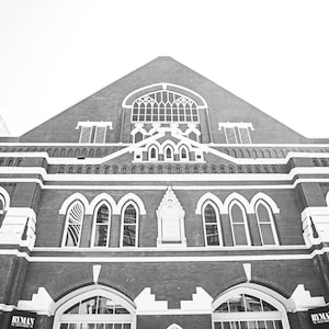 Nashville Prints, Set of 2, Music City Prints, Ryman Auditorium