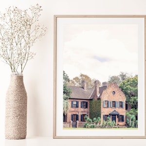 Charleston SC, Middleton Place, Lowcountry Decor, Southern Farmhouse, Charleston Photo Print, Charleston Photography, Middleton Gardens