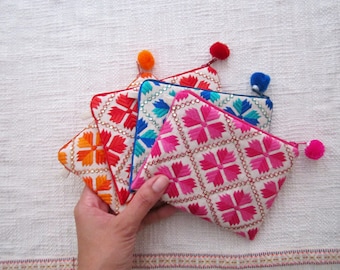 Hand crafted Embroidered Coin pouch