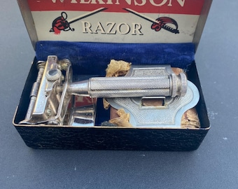 Vintage Gentleman's Wilkinson Sword Safety Shaving Set - Excellent Condition