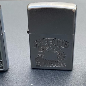 Vintage American Themed Lighters -  Zippo Lighter x2 Star x1