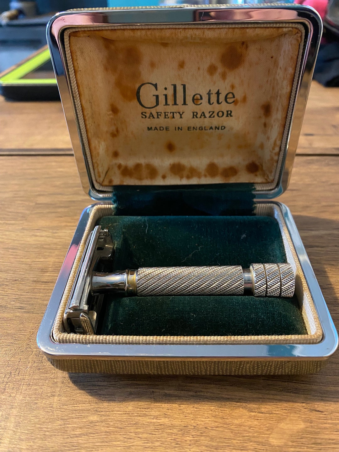 1950s Razor Vintage 1950s Gillette aristocrat Includes Case and Razor Only. - Etsy