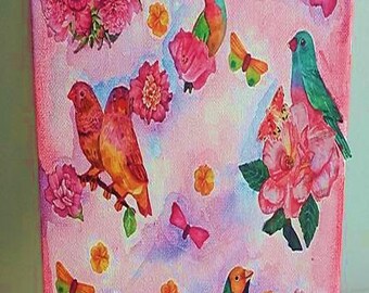 enchanting bird paintings