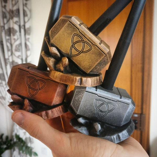 Wacom Stifthalter 3D Gedruckt: Avengers Thor Mjölnir Edition für Digital Artists