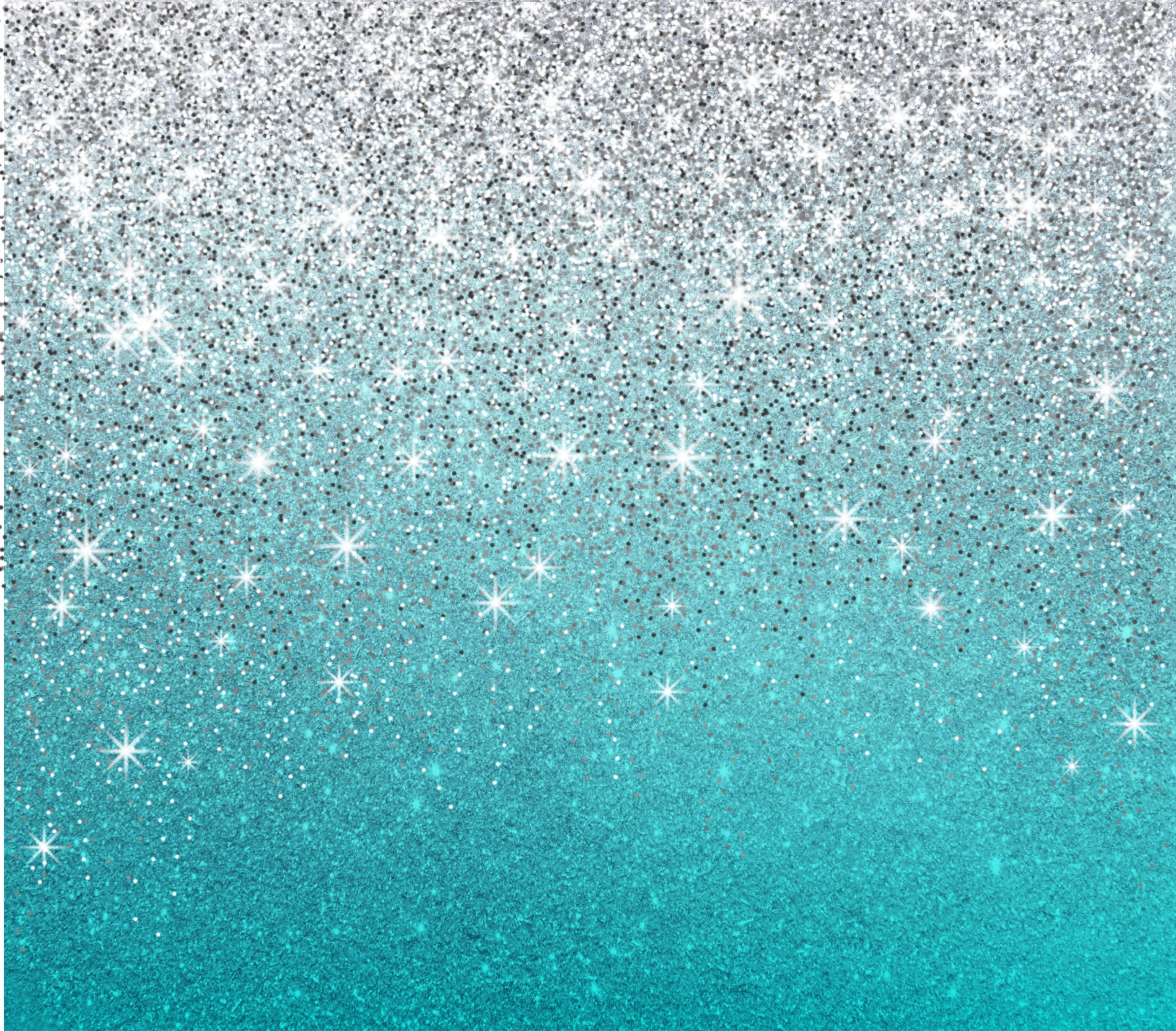 Teal Sparkle Background