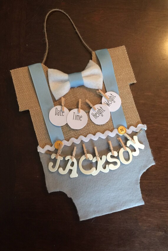 Hospital Door Hanger New Baby Gift Door Hanger Etsy