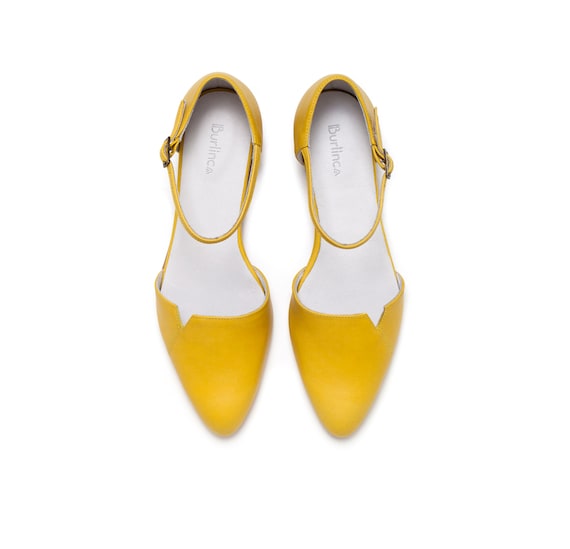 yellow sandals
