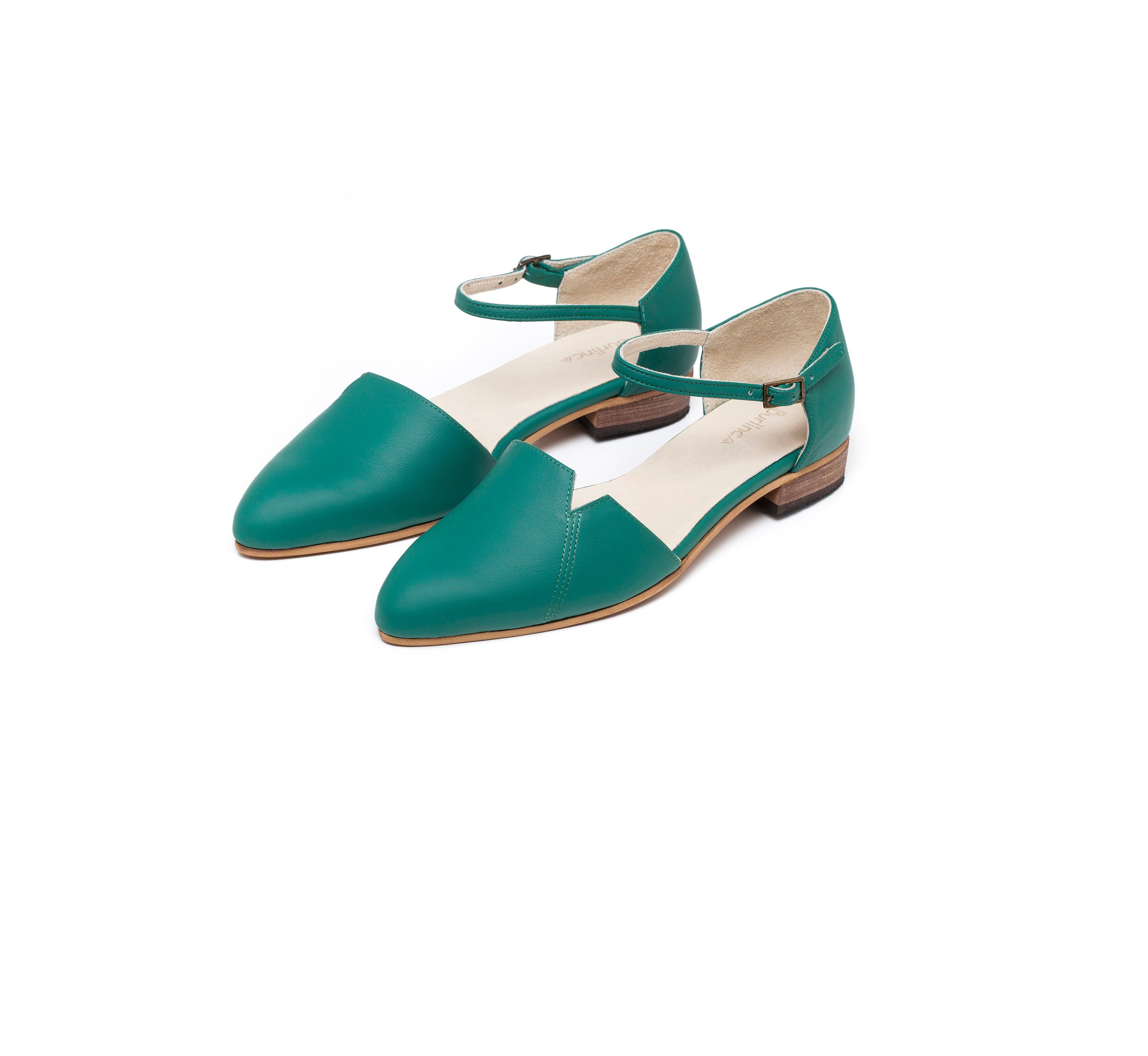 womens green sandals