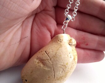 Beautiful pipe bowl necklace