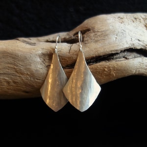 Earrings 925 silver large